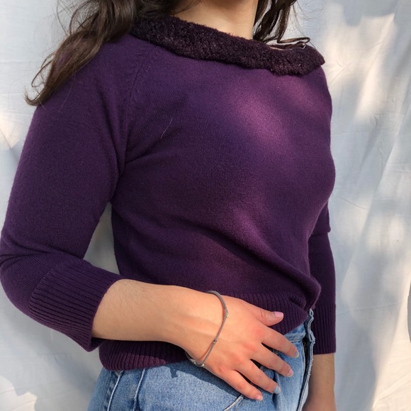 ✨😈 Purple Long-Sleeve Top👾 - Picture 2 of 6